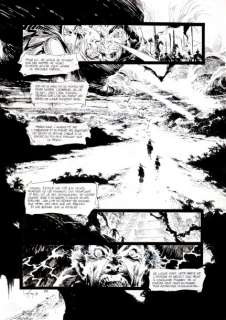 Laufray, Mathieu | LONG JOHN SILVER Encre de chine pour la planche 28 du | Coutau Bégarie