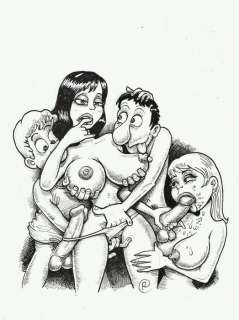 Ramis | Ramis - Original drawing - underground comic - Many - girl | Catawiki