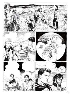 Bruno Brindisi - | Bruno Brindisi - 2x Tavola Originale - Tex Willer n. 7 "Rancho Sangriento" - (2019) | Catawiki