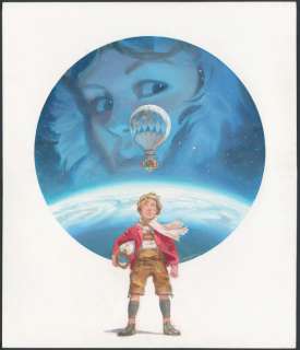 Alex Alice - Couverture originale - Gazette n°1 - Le Secret de l‘éther - Le ChÃ¢teau des étoiles