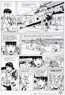 Taymans - Caroline Baldwin, planche n°38 Ã  l‘encre de …