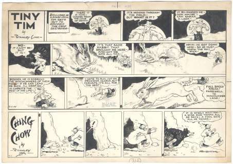 Link - Tiny Tim & Chang Chow Sunday Page (9/3/1944) | Russ Cochran