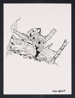 Jonathan Myers | Swamp Fox Sketch | mycomicshop.com (Buy It Now)