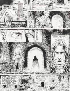 Swolfs Yves | Â«Le Prince de la NuitÂ» Encre de Chine pour la planche 36 d’un | Tessier Sarrou