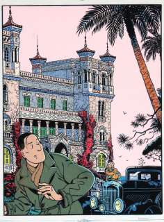 Savard | Dick Hérisson, bleu de coloriage accompagné de s… | Millon