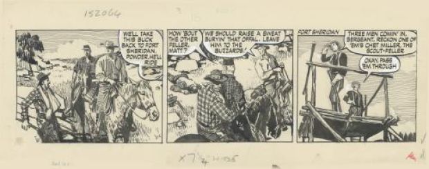 Tony Weare | Matt Mariott, Strip N°16, "Where the Bear Runs" | Galerie 9ème Art