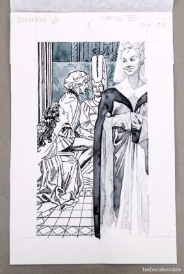 CARLES PRUNÉS - ILUSTRACIÓN PARA PORTADA DE CURIAL I GÜELFA - 1993 | todocoleccion (Buy It Now)