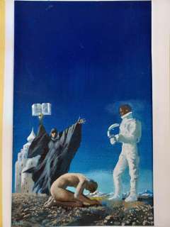 Karel Thole | Karel Thole - Originale di copertina "L’Uomo dallo Spazio" - Page volante - Exemplaire unique | Catawiki
