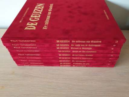 Willy Vandersteen + Studio | De Geuzen 1 t/m 10 (manco nr. 2) - 9 Luxe edities - EO - (2005/2015) | Catawiki