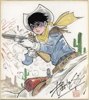 Taku Horie Hand-Drawn Color Shikishi "Gunking" | Mandarake (Big Web)