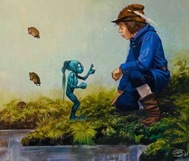 Hans G. Kresse | Hans G. Kresse - originele productie-"film" - Flux en de Zwarte Magiër (1986) | Catawiki