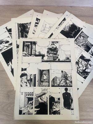Historia Completa de Enrique Breccia - Malone Circus Cap.VIII - El Tío Eduardo 10p. - Record | todocoleccion (Buy It Now)