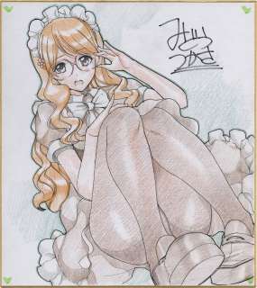 Tsukasa Mido Hand-Drawn Color Shikishi | Mandarake (Big Web)