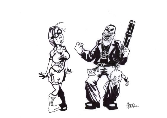 Michał Śledziński (Śledziu) | Jojoy & Padie, ilustracja | Galeria Komiksu