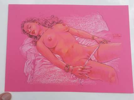 Luca Raimondo | Luca Raimondo - " Illustrazione originale firmata" - Page volante - Exemplaire unique - (2023) | Catawiki