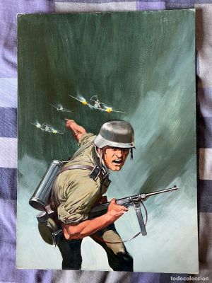 PORTADA DIBUJO ORIGINAL SUPERSTRIP 230 HOLANDA 2ª GUERRA MUNDIAL POSIBLE LOPEZ ESPI | todocoleccion (Buy It Now)