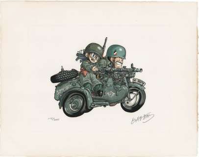 Akira Toriyama Hand-Drawn Signed Color Reproduction Illustration "Dr. Slump" | Mandarake (Big Web)