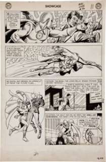 Murphy Anderson Showcase #56 Doctor Fate page 9 Original Art (DC 1965). Doctor Fate shows off his mastery of the - | Heritage