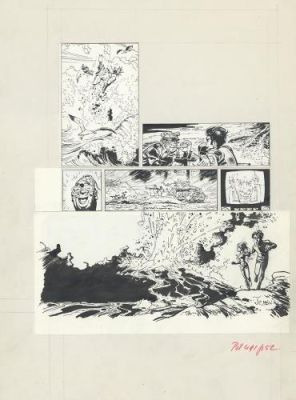 Jean-Claude Mézières | Valérian, Tome 1 , La cité des eaux mouvantes, Planche 29 | Galerie 9ème Art