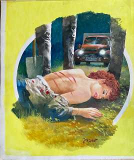 Carlo Jacono | Carlo Jacono - Copertina originale Gialli Mondadori n. 695 | Catawiki