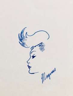 Magnus | Magnus - Visage - Page volante - Exemplaire unique - (1984) | Catawiki