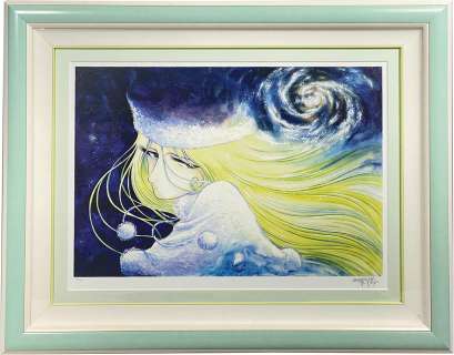 Leiji Matsumoto Autographed Duplicate Illustration "Maetel Legend (White Frame)" | Mandarake (Big Web)