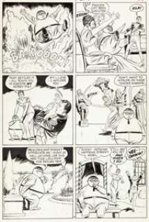 Ogden Whitney Herbie #15 "Herbie Goes Nap-Happy!" Page 6 Original Art (American Comics Group, 1966). -