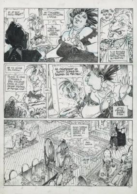 Régis Loisel | La Dernière Maison Juste Avant la Forêt, planche 24 | Galerie 9ème Art