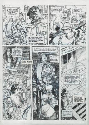 Régis Loisel | La Dernière Maison Juste Avant la Forêt, planche 103 | Galerie 9ème Art