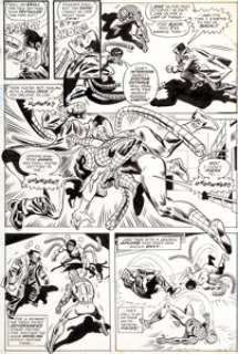 Ross Andru, Mike Esposito, and Dave Hunt Amazing Spider-Man #159 Page 3 Doctor Octopus Original Art -
