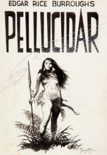 Frank Frazetta At The Earth’s Core Portfolio "Pellucidar" Illustration Original Art (Opar Press, - | Heritage