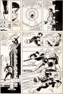 Frank Miller and Klaus Janson Daredevil #183 Page 18 The Punisher Original Art (Marvel, 1982). Originally - | Heritage