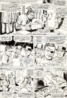 Jack Kirby and Ogden Whitney Strange Tales #149 Page 11 Nick Fury Original Art (Marvel, 1966). Nick Fury, Dum -