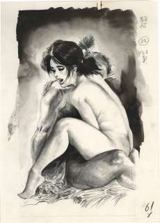 Ken Tsukikage Hand-Drawn Illustration "Suruga" | Mandarake (Big Web)