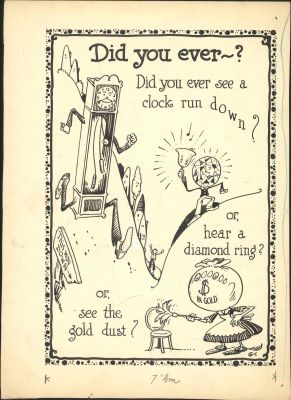 Carlson-Did you ever? Original Puzzle Page Art | Russ Cochran