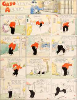 Frank King Gasoline Alley Sunday Comic  Strip Original Art dated 11-12-22 (Chicago Tribune, 1922)....