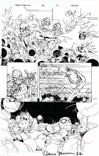 Tavola originale – Giuseppe Camuncoli/ Klaus Janson “Amazing Spider-Man”