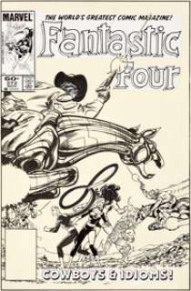 John Byrne Fantastic Four #272 Cover Original Art (Marvel, 1984).... | Heritage