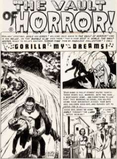 George Evans The Haunt of Fear Complete 7-Page Story Original Art (EC Comics, 1953).... (Total: 7 Original Art) | Heritage