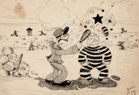 Tex Avery Stars & Stripes Forever Original Art (1924)....