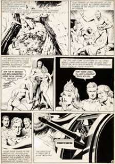 Stanley Pitt Silver Star Page 9 Original Art (circa 1940s-50s). ... | Heritage