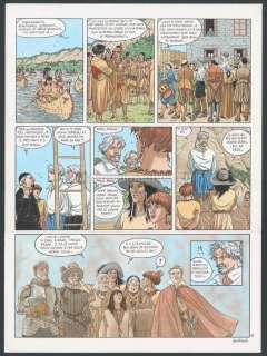 André Juillard - Planche originale n°18 - Ni Dieu ni Diable - Plume aux Vents