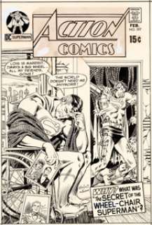 Carmine Infantino and Murphy Anderson Action Comics #397 Superman Cover Original Art (DC, 1971). Superman - | Heritage