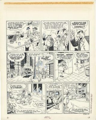 Jean Cézard | Arthur le Fantôme, Pif N°1186, Page 25 | Galerie 9ème Art