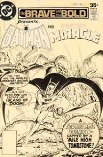  - Jim Aparo Brave and the Bold #138 Cover Batman and Mister Miracle Original Art (DC, 1977)....