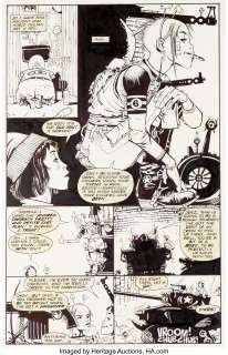 Jamie Hewlett & Peter Milligan Tank Girl: The Odyssey #1 Planches 9-10 (DC/Vertigo, 1995).... (Total: 2 Original Art) | Heritage