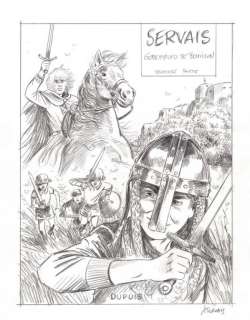 Servais. Projet de couverture original | BDEnchères