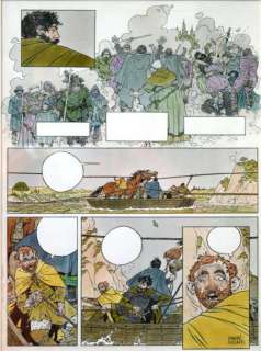 Juillard, André | BOHéMOND DE SAINT-GILLES Planche originale couleurs n°2 | Cornette de St Cyr