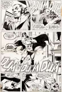 Gene Colan and Dick Giordano - Strange Tales #173 Story Page 11 Brother Voodoo Original Art (Marvel, 1974).