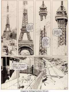 Paul Gillon | La Survivante #1 Planche 25 (Albin Michel, 1985). Paul Gillon La Survivante #1 Story Page 25 Original Art (Albin Michel, 1985). | Heritage